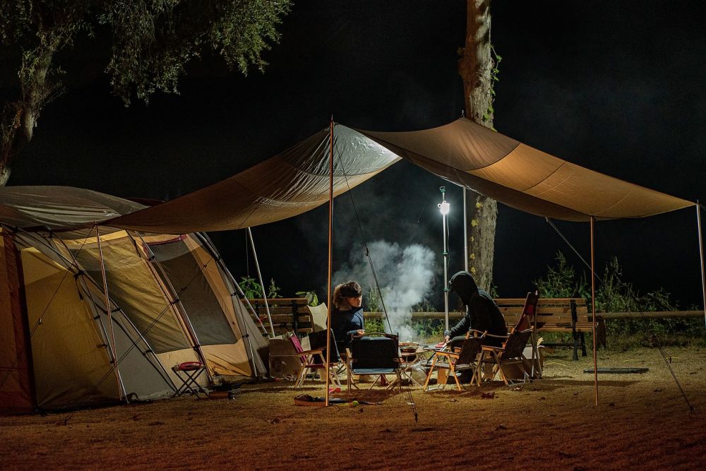 Camping  frihet, natur och enkla upplevelser på riktigt